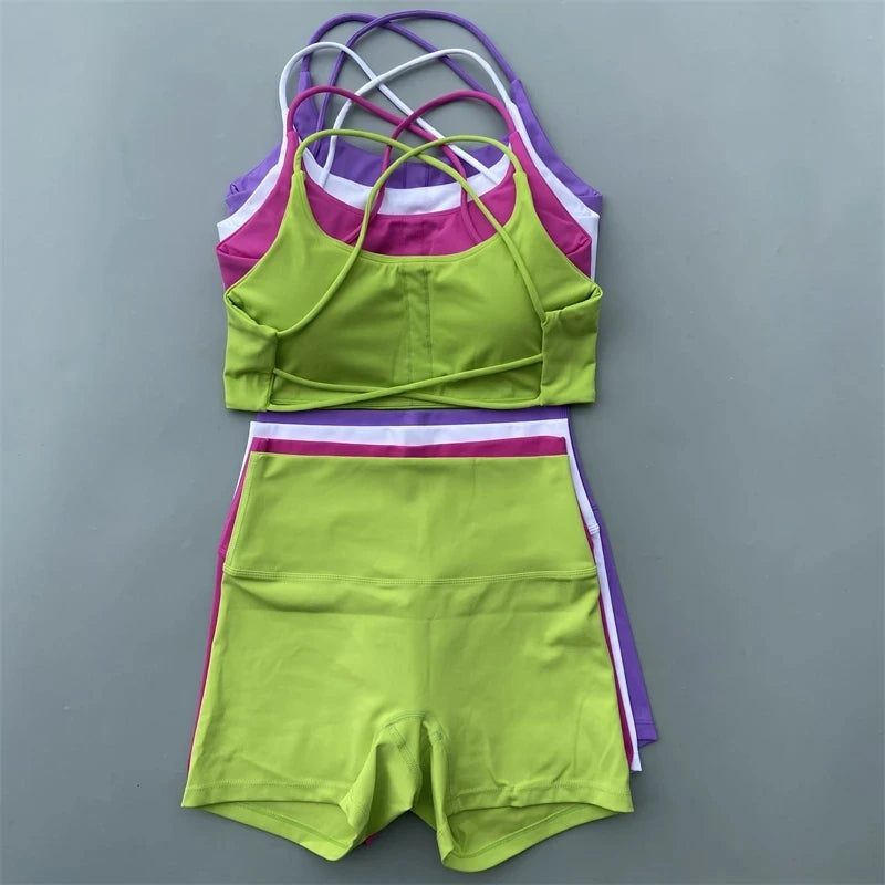 Sexy's Back Bike Short Mini Set
