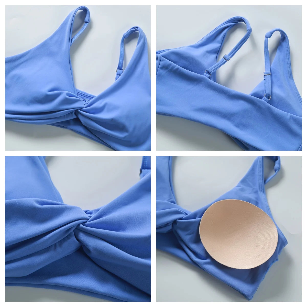 Twist-Tie Sports Bra