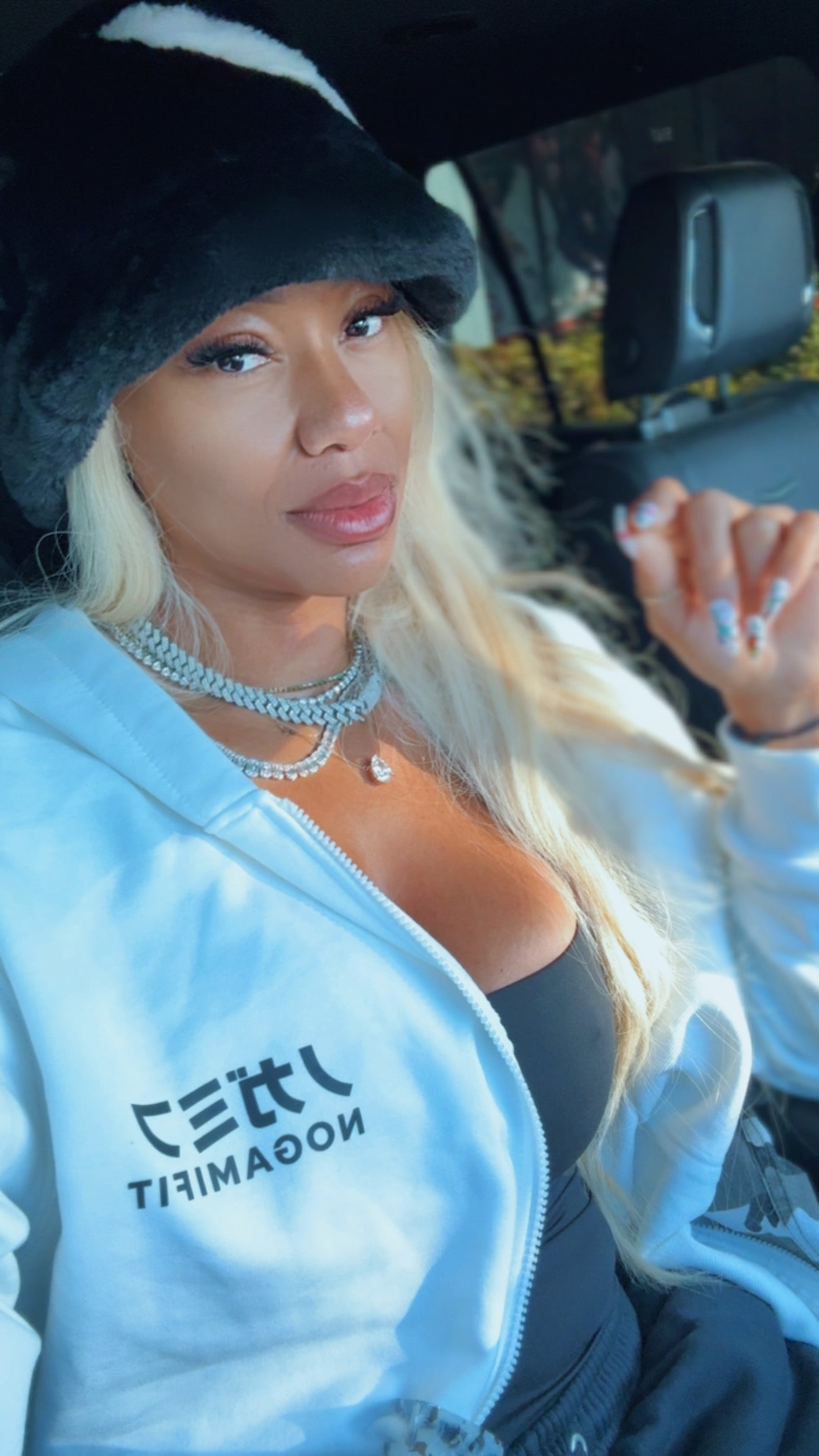NogamiFit Logo Zip Up Hoodie