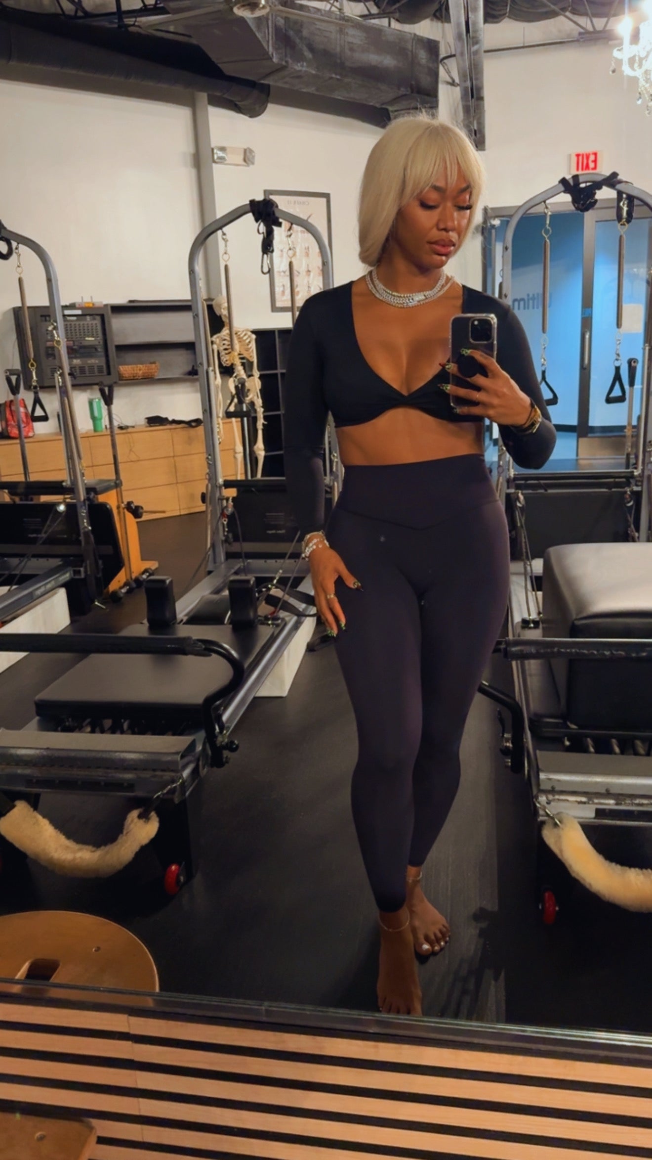 Twist-Tie Long Sleeve Top