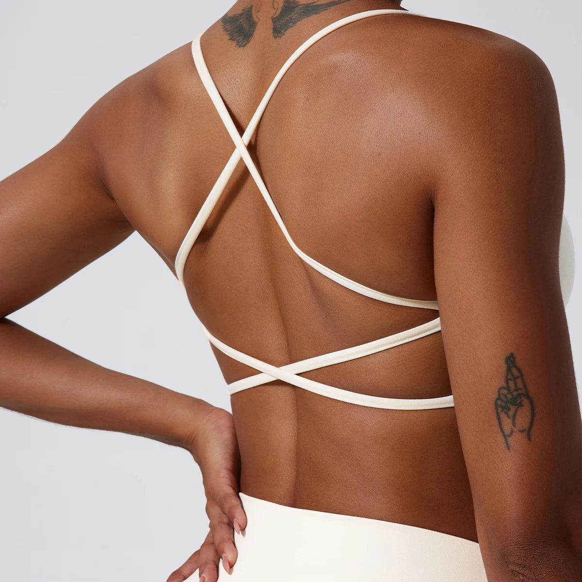 Twist-Tie Sports Bra