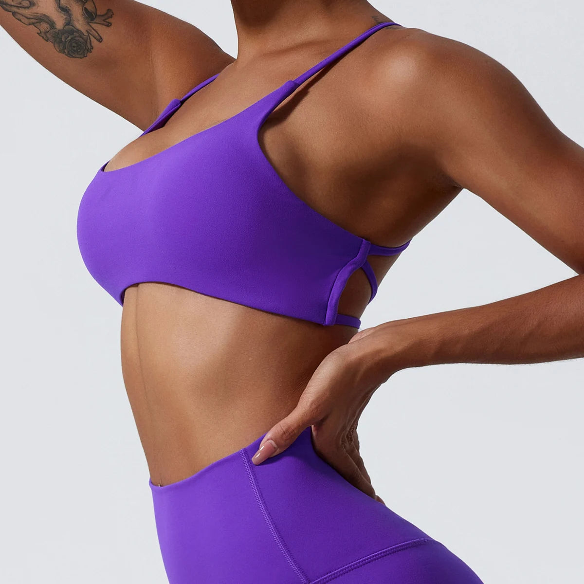 Sexy Back Criss-Cross Sports Bra