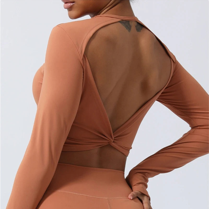 IYKYK - Diamond Back Long Sleeve Top