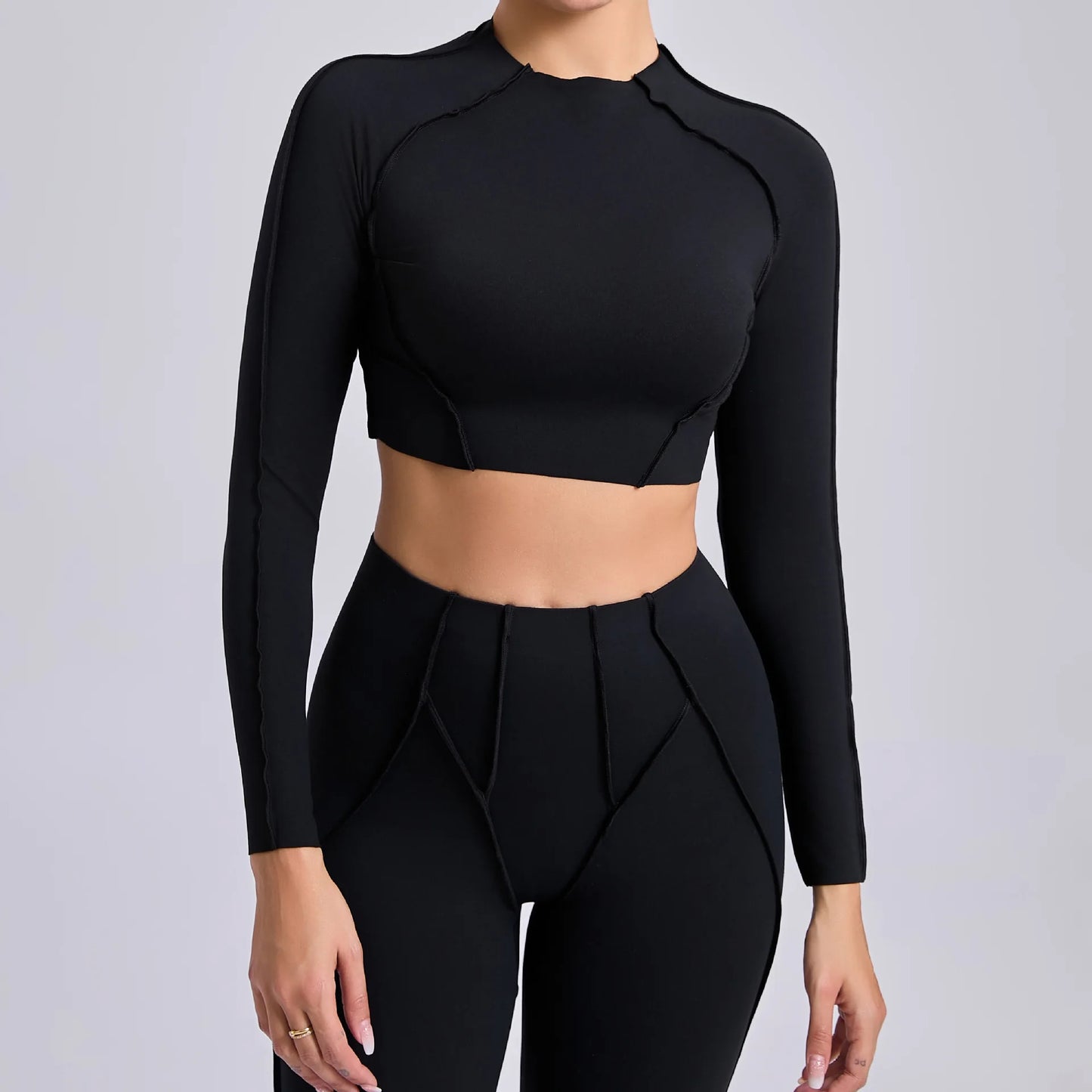 Inside Out Crop & Long Sleeve Tee