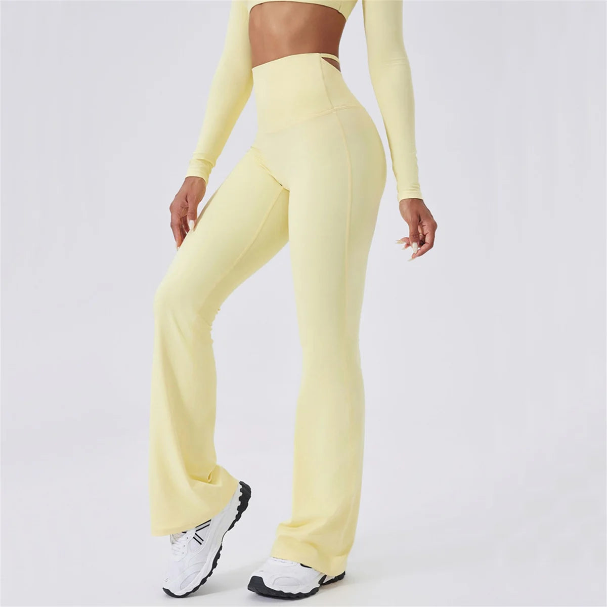 Criss-Cross Long Sleeve Shirt & Pant Set