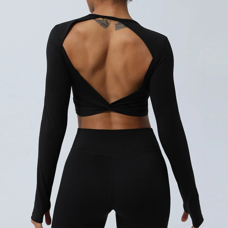 IYKYK - Diamond Back Long Sleeve Top
