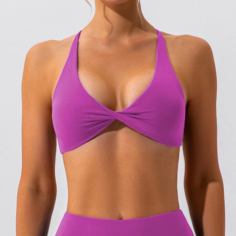 Twist-Tie Sports Bra (Speciality Colors)