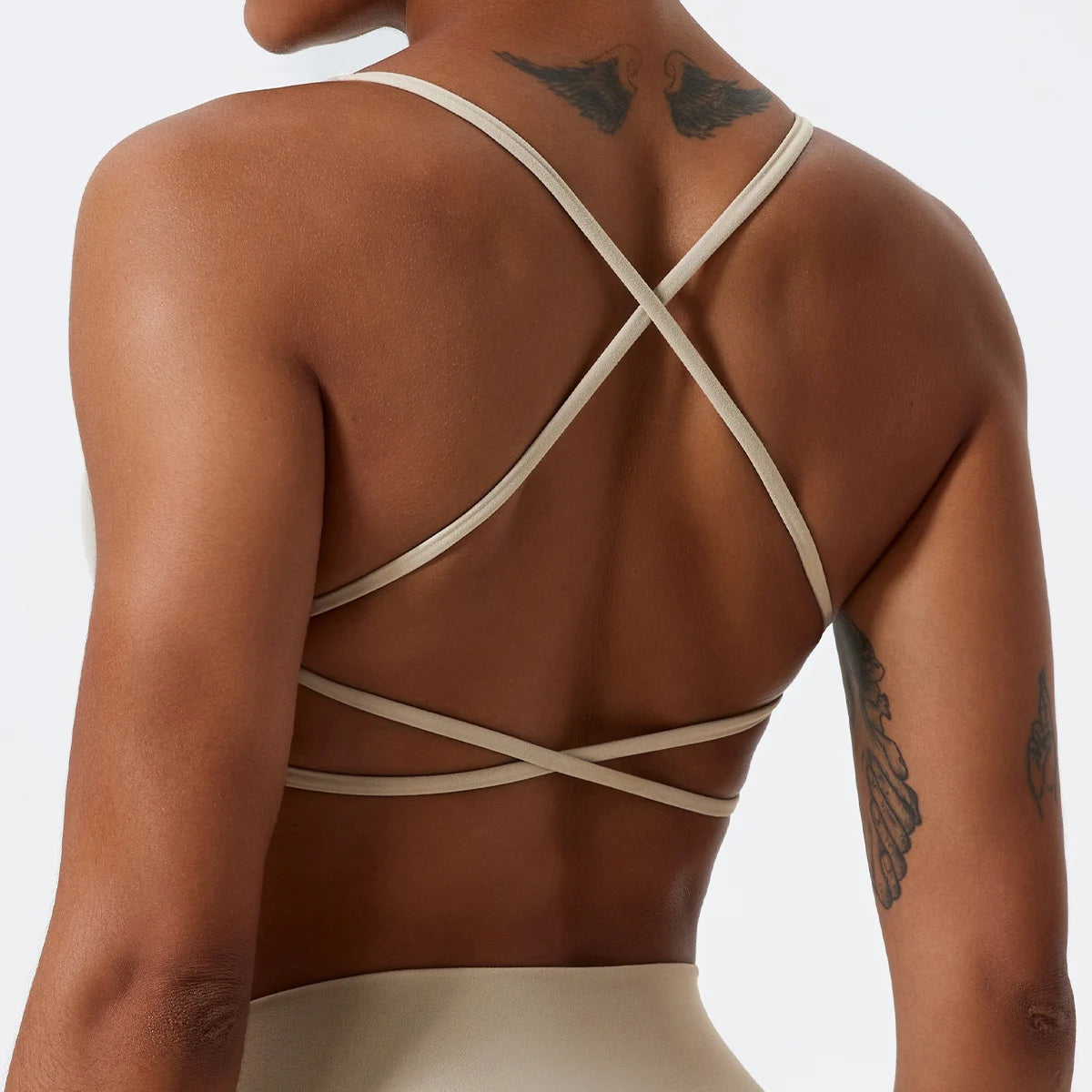 Twist-Tie Sports Bra
