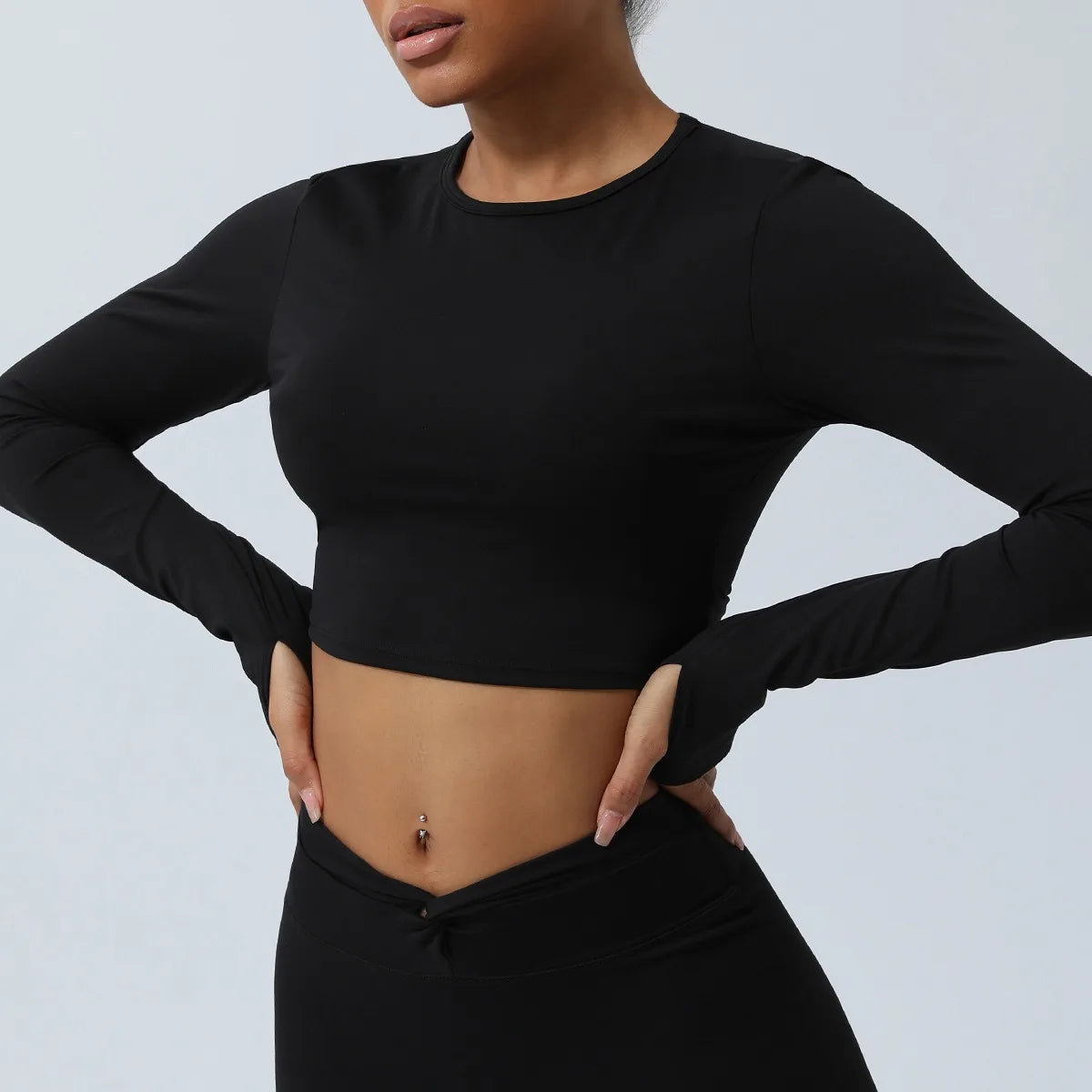 IYKYK - Diamond Back Long Sleeve Top