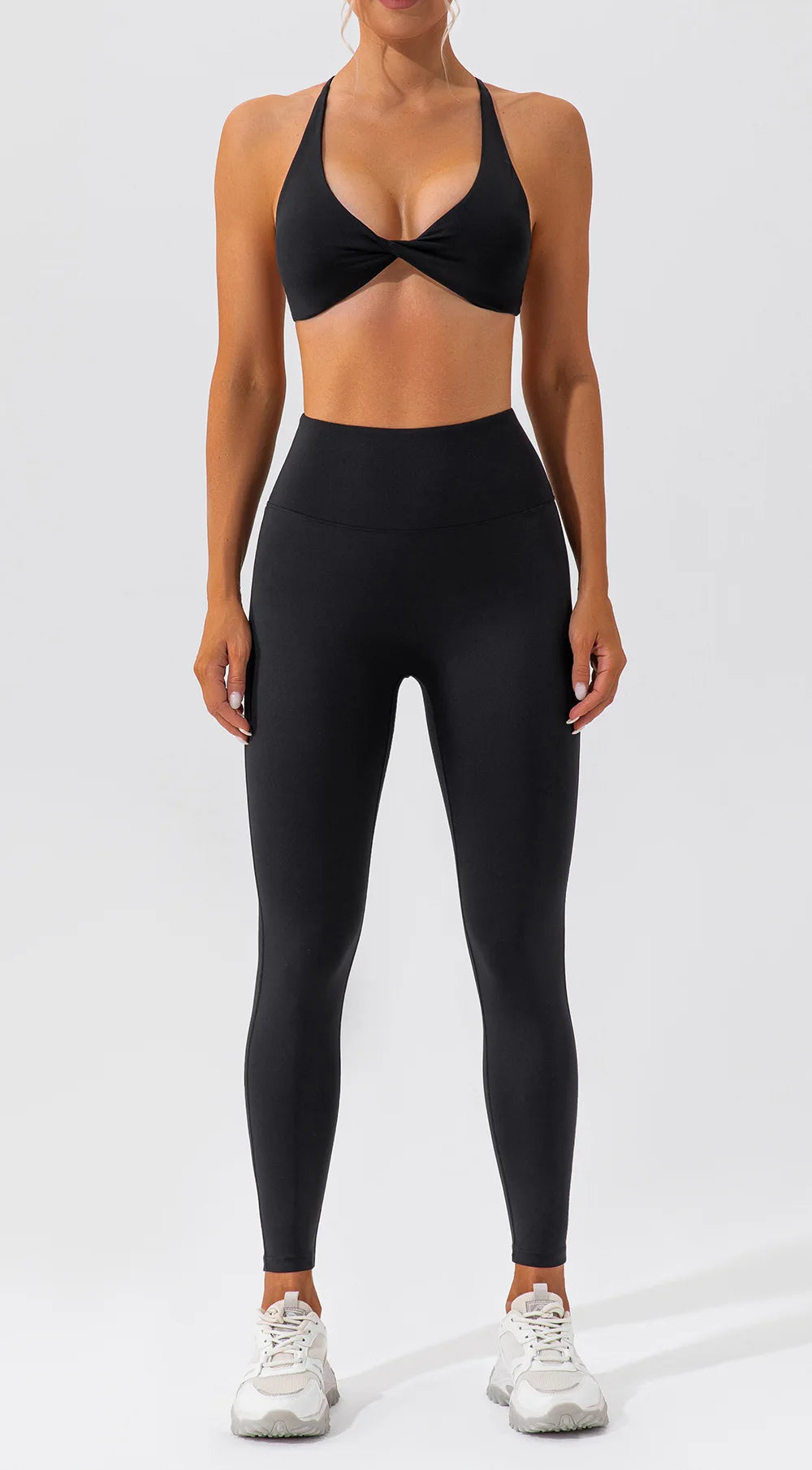 Twist-Tie Sports Bra