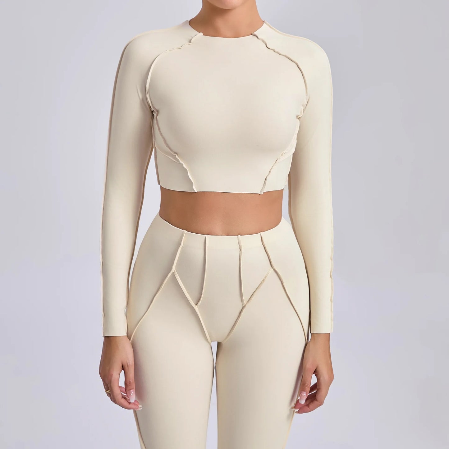 Inside Out Crop & Long Sleeve Tee