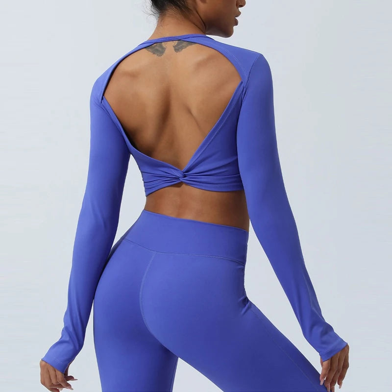IYKYK - Diamond Back Long Sleeve Top