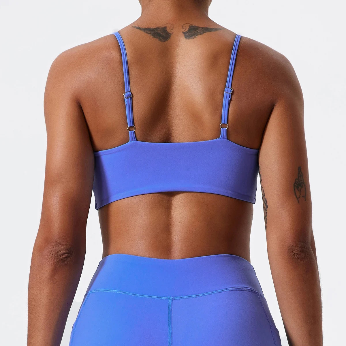 Twist-Tie Sports Bra with Fuller Back Coverage