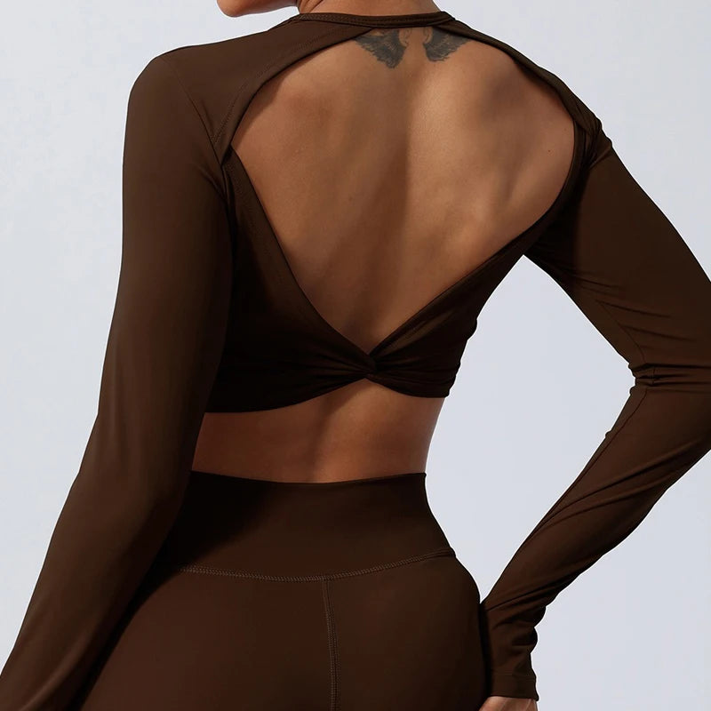 IYKYK - Diamond Back Long Sleeve Top