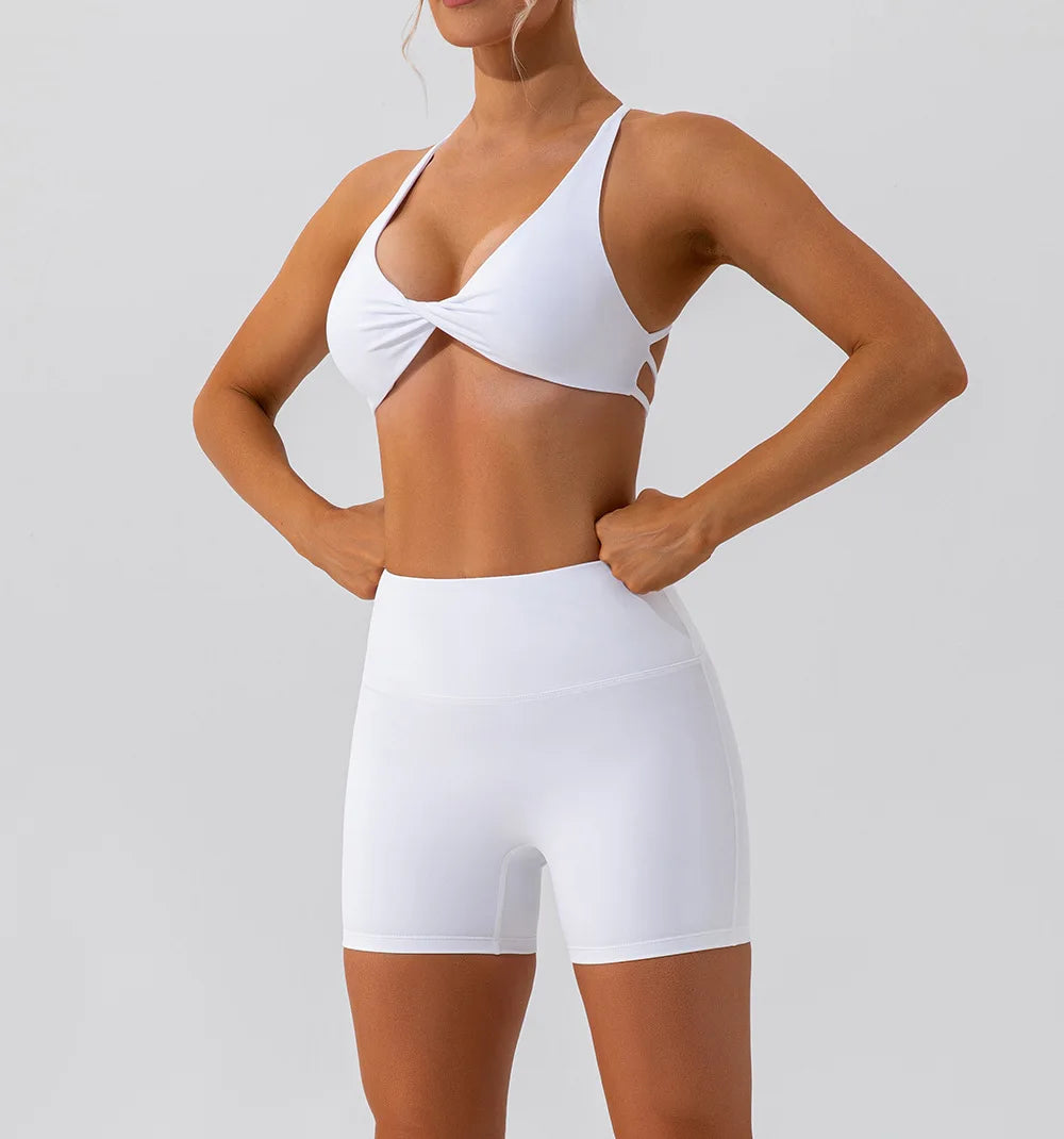 Twist-Tie Sports Bra (Speciality Colors)