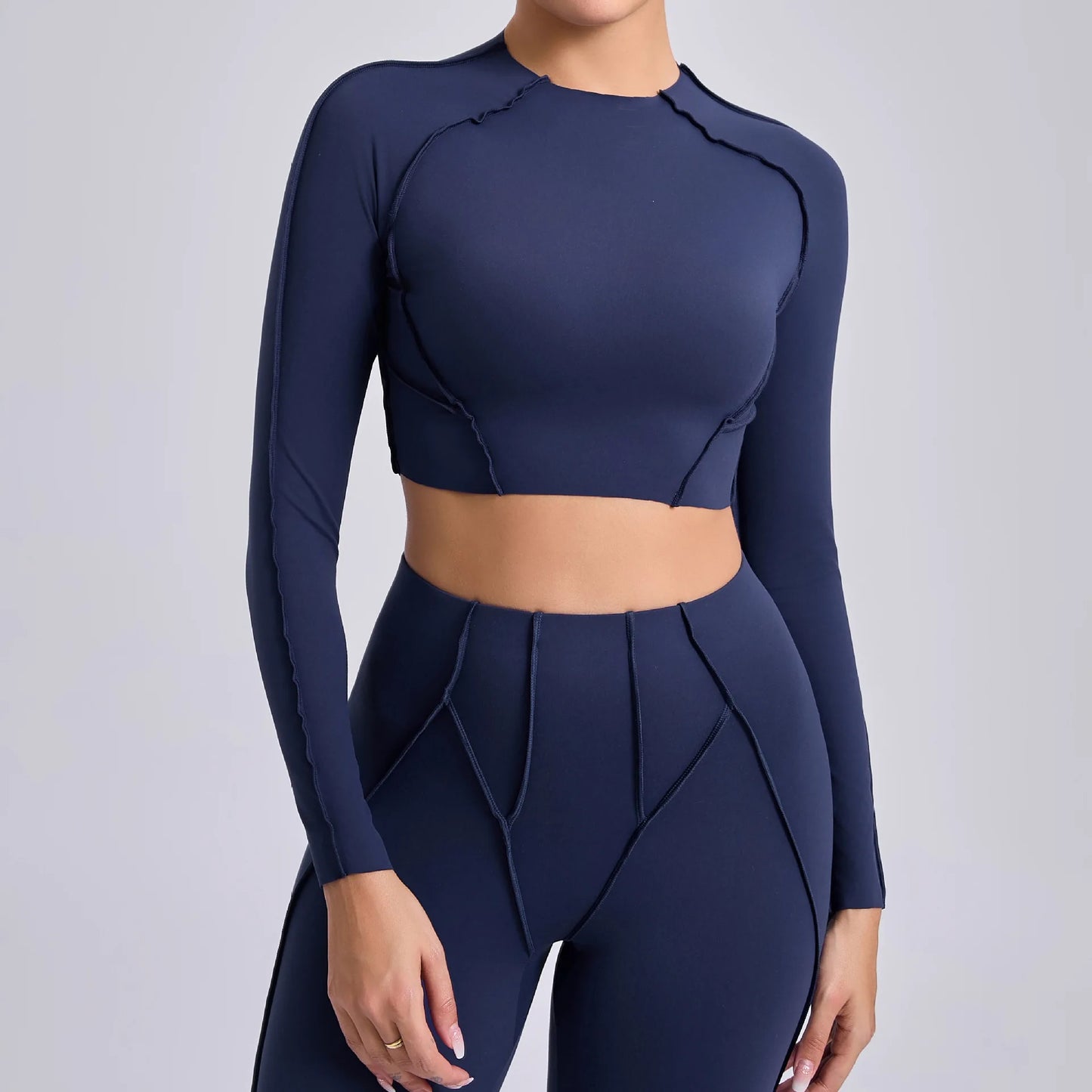 Inside Out Crop & Long Sleeve Tee