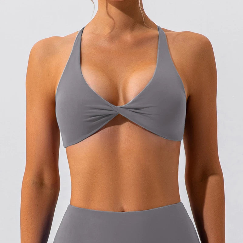 Twist-Tie Sports Bra (Speciality Colors)