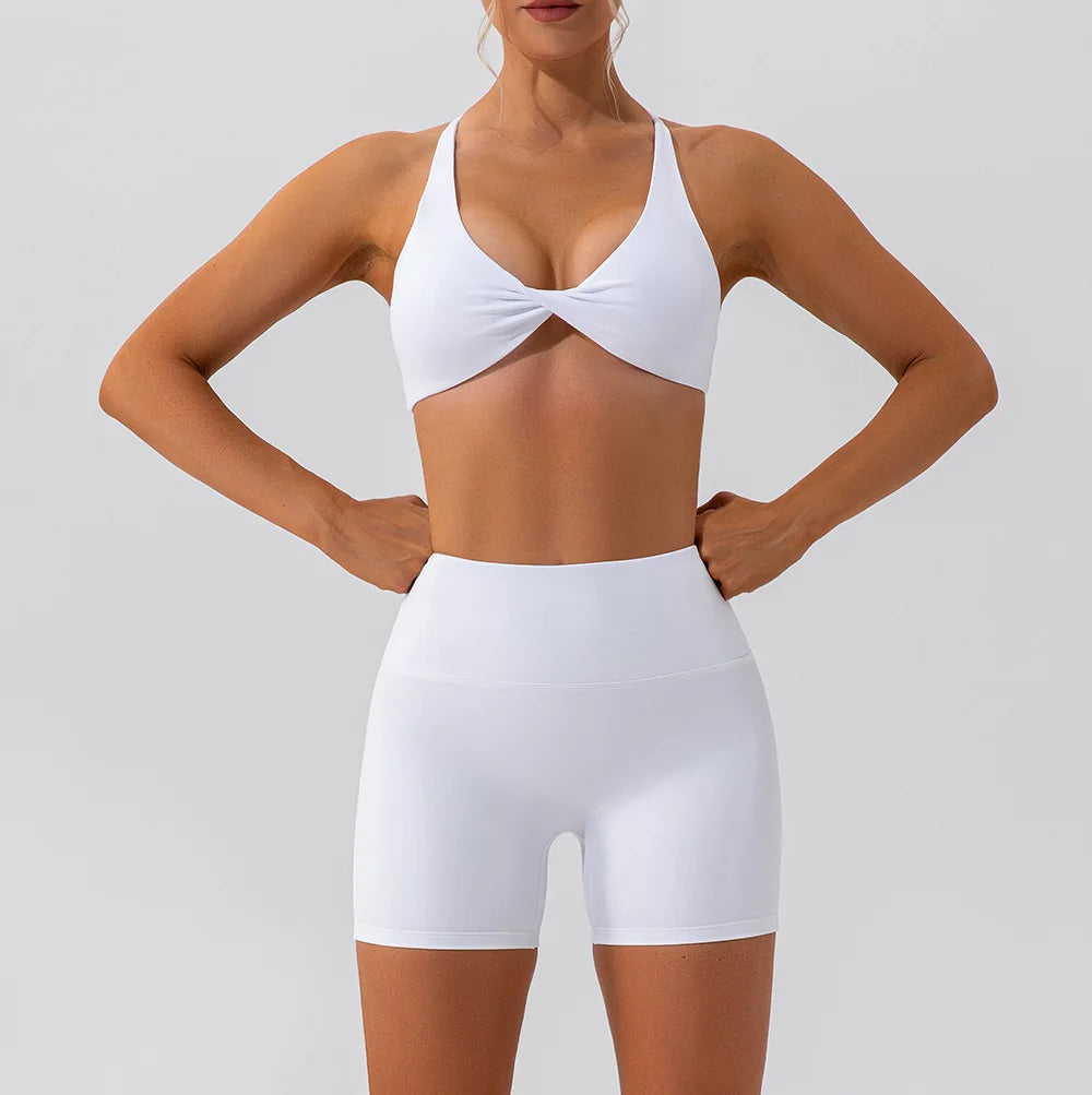 Twist-Tie Sports Bra