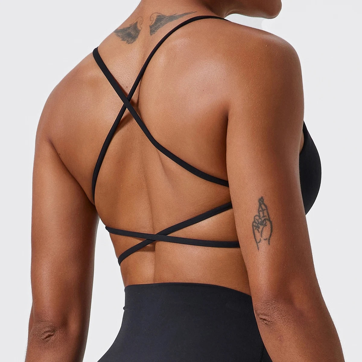 Sexy Back Criss-Cross Sports Bra