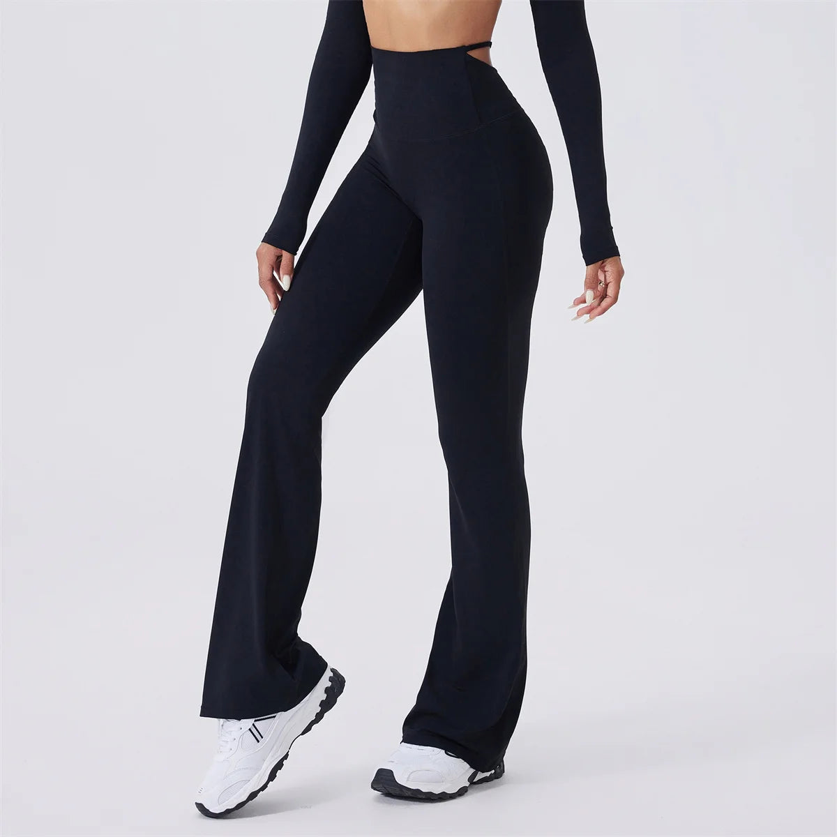 Criss-Cross Long Sleeve Shirt & Pant Set
