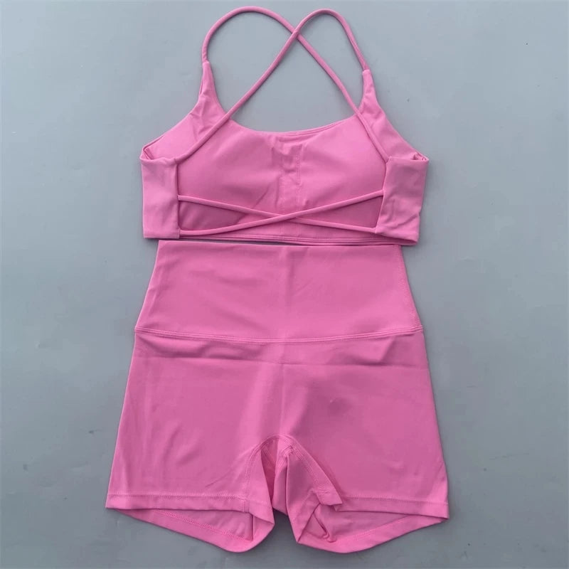Sexy's Back Bike Short Mini Set