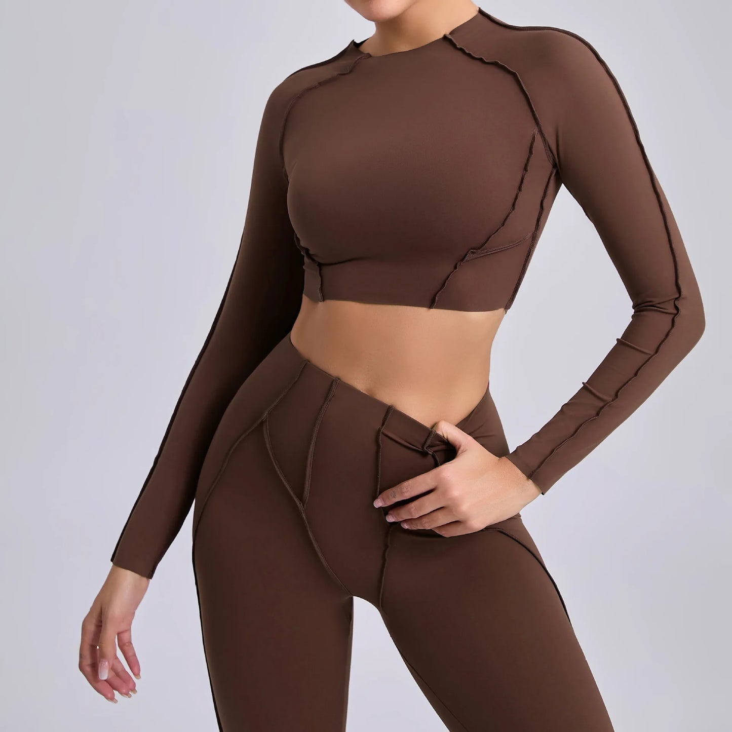 Inside Out Crop & Long Sleeve Tee