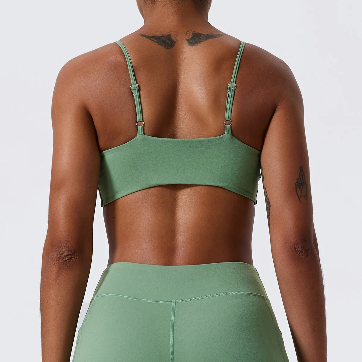 Twist-Tie Sports Bra with Fuller Back Coverage
