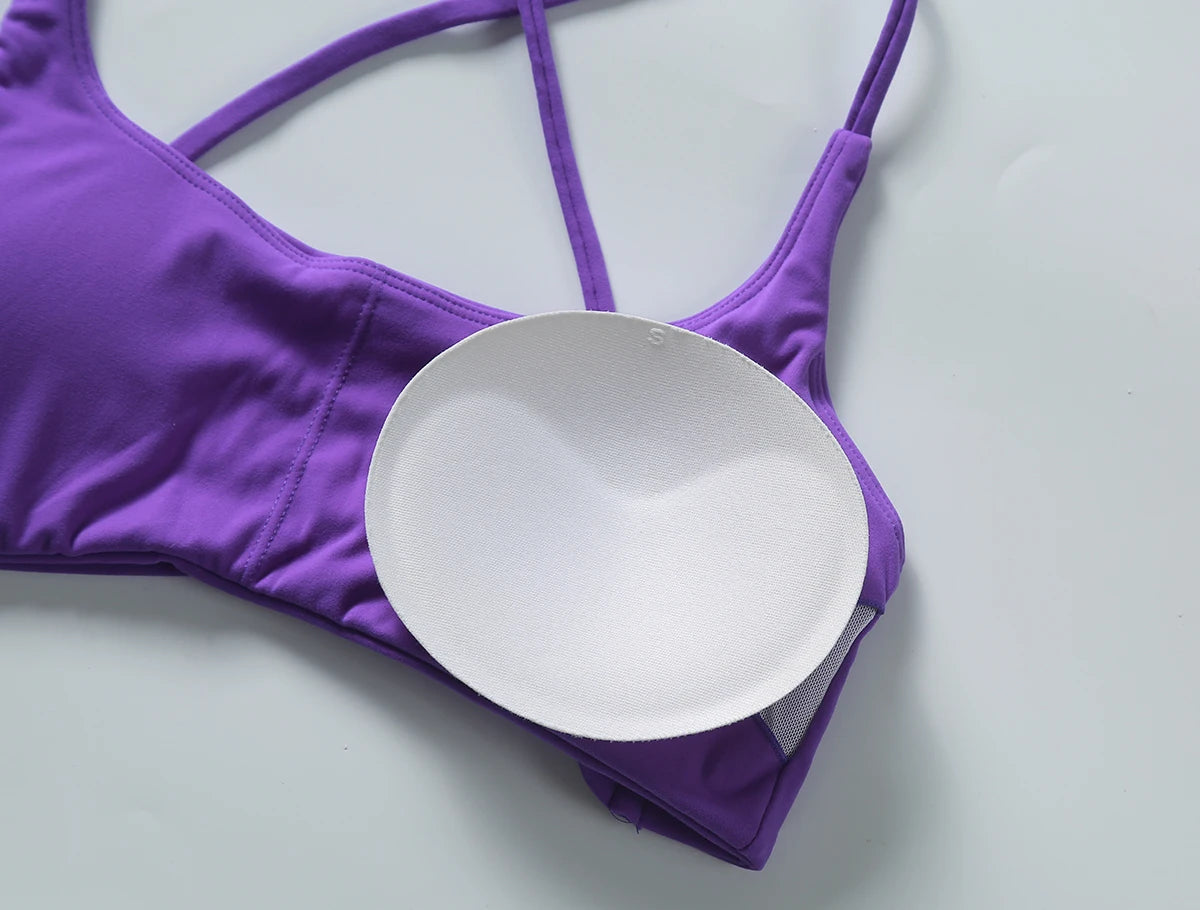 Sexy Back Criss-Cross Sports Bra