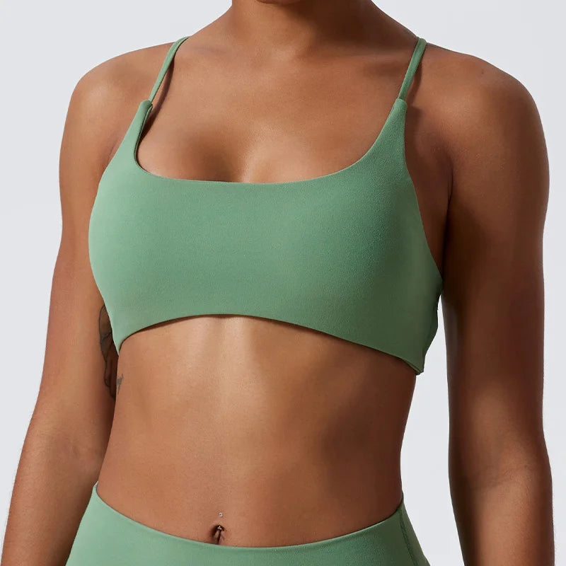 Sexy Back Criss-Cross Sports Bra