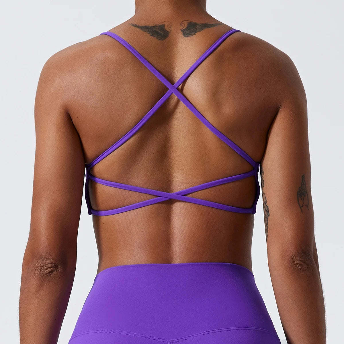 Sexy Back Criss-Cross Sports Bra
