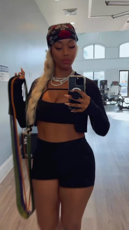 Bondage Sports Bra